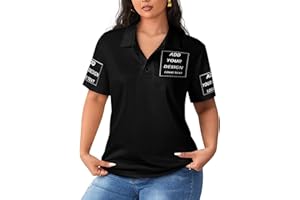 Cowear Custom Polo Shirts for Men Design Your Own Text Logo Embroidered Print Personalized Polo Shirt
