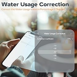 Diivoo WiFi Water Flow Meter, Smart Flow Meter for