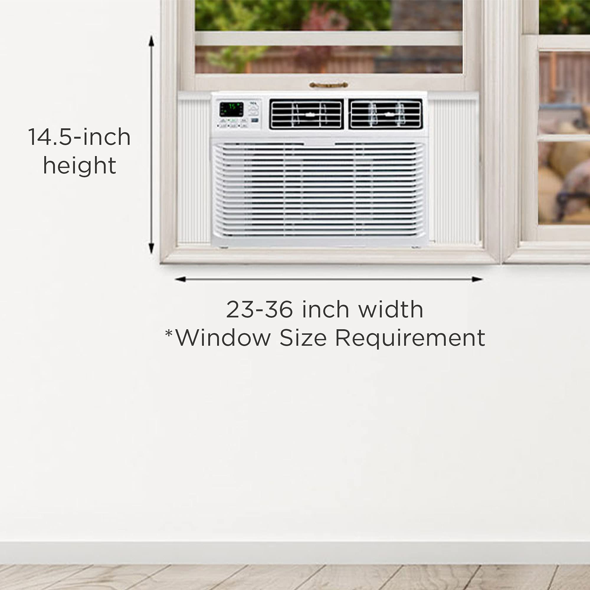 TCL 8W9ER1-A Smart App & Voice Control Window Air Conditioner, 8,000 BTU, White
