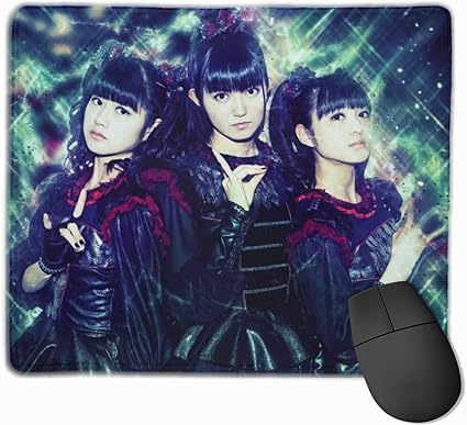 Amazon マウスパッド Babymetal ベビーメタル 可愛い おしゃれ 携帯 25x 30cm ラバーマウスパッド デスクトップ ノートブックマウスマット 北欧 仕事とゲーム用 ゲーミングマウスパッド ゲーミング キーボードパッド 防水 ズレない かっこいい アニメ 滑り止め 高級感