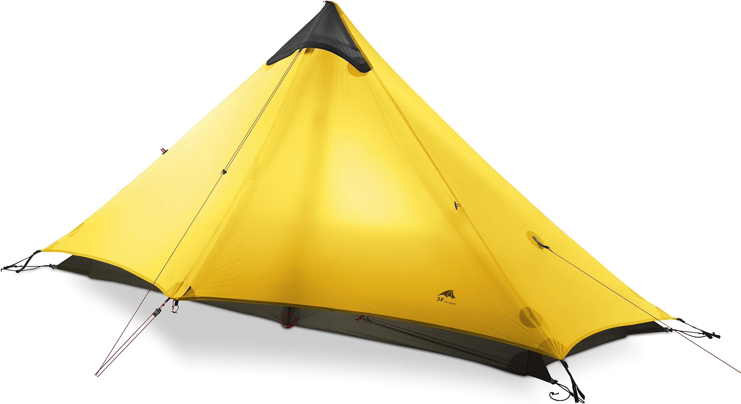 3F UL GEAR 2018 Lancer1 1 Person Oudoor Ultralight Camping Tent 3 Season Professional 15D Silnylon Rodless Tent
