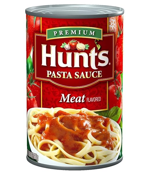 HUNT’S MEAT FLAVORED PASTA SAUCE, 24 OUNCE