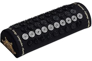 ShaktiMat Classic Acupressure Pillow for Relaxation, Level 1 Black, 2,370 Signature Spikes That Massage Muscles, Aid Sleep & Unlock Inner Tension | Similar to Acupuncture, No Needles Required