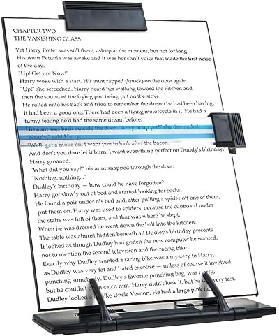 Powerking Paper Stand Document Holder with 7 Adjustable Angles Desk Organizer