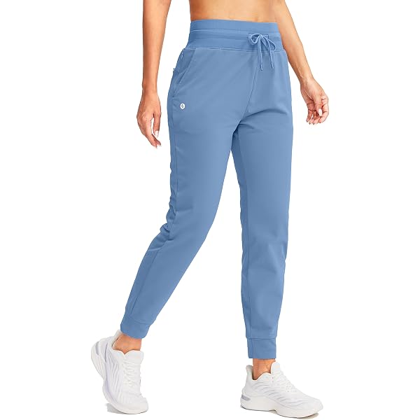 Amazon.com: SANTINY Women's Fleece Lined Joggers Water Resistant
