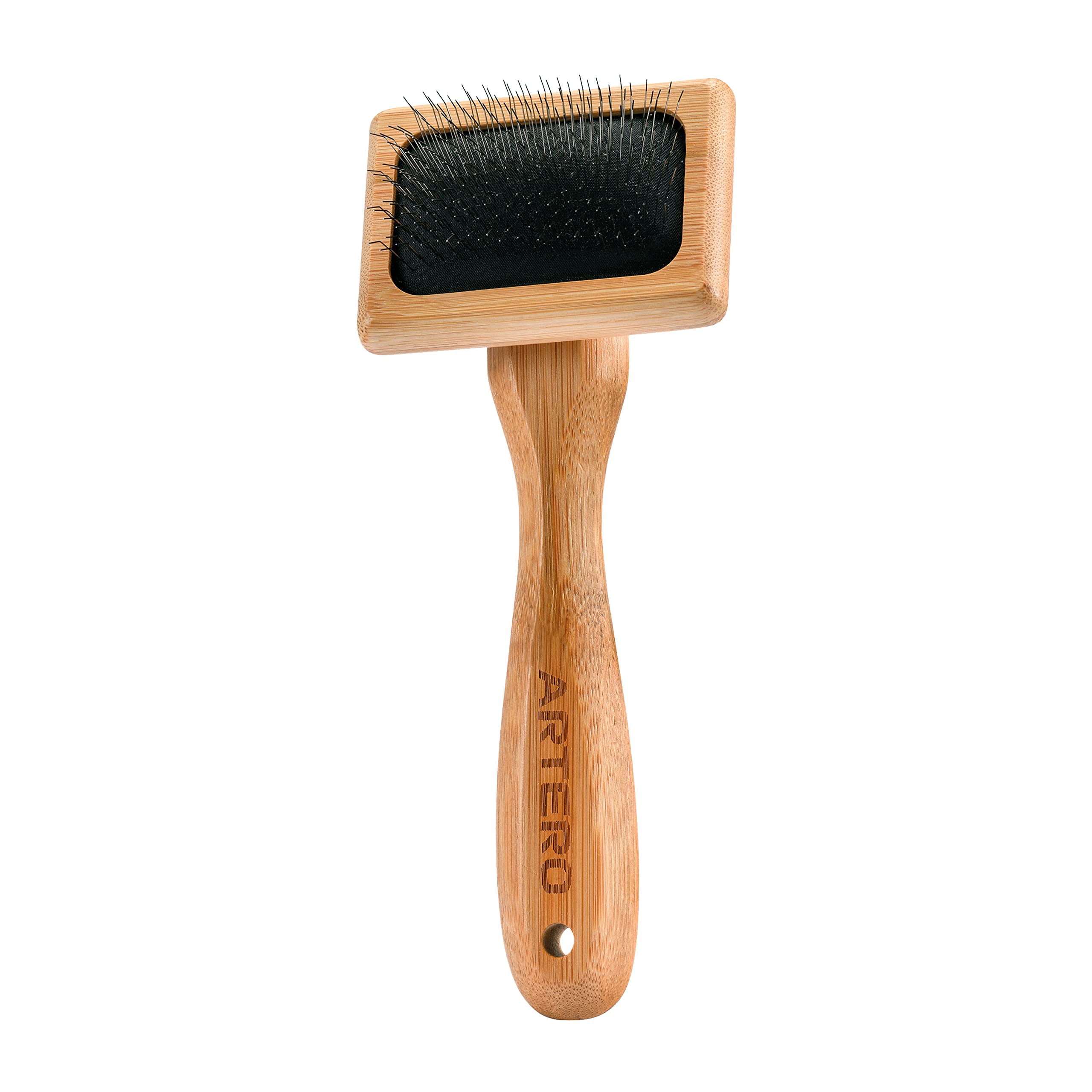 Artero Bamboo Handle Hair Brush, Ideal for Small Pets, Sustainable and Gentle Grooming