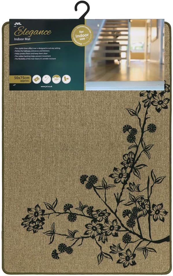 JVL Elegance Range Swallow Indoor Mat 50 x 75 cm