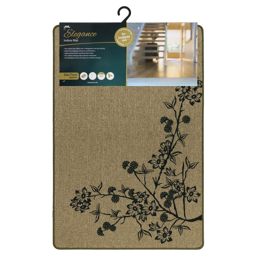 JVL Elegance Range Swallow Indoor Mat 50 x 75 cm one size