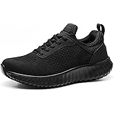 Bruno Marc Women's Non Slip Work Shoes Walking Black & Lightweight Food Service Chef Kitchen Restaurant Resistant Sneakers