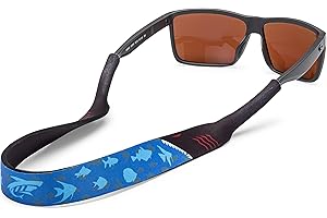 Pilotfish Floating Sunglasses Strap, Premium Lightweight Neoprene Eyewear Retainer for Men & Women, Soft and Flexible