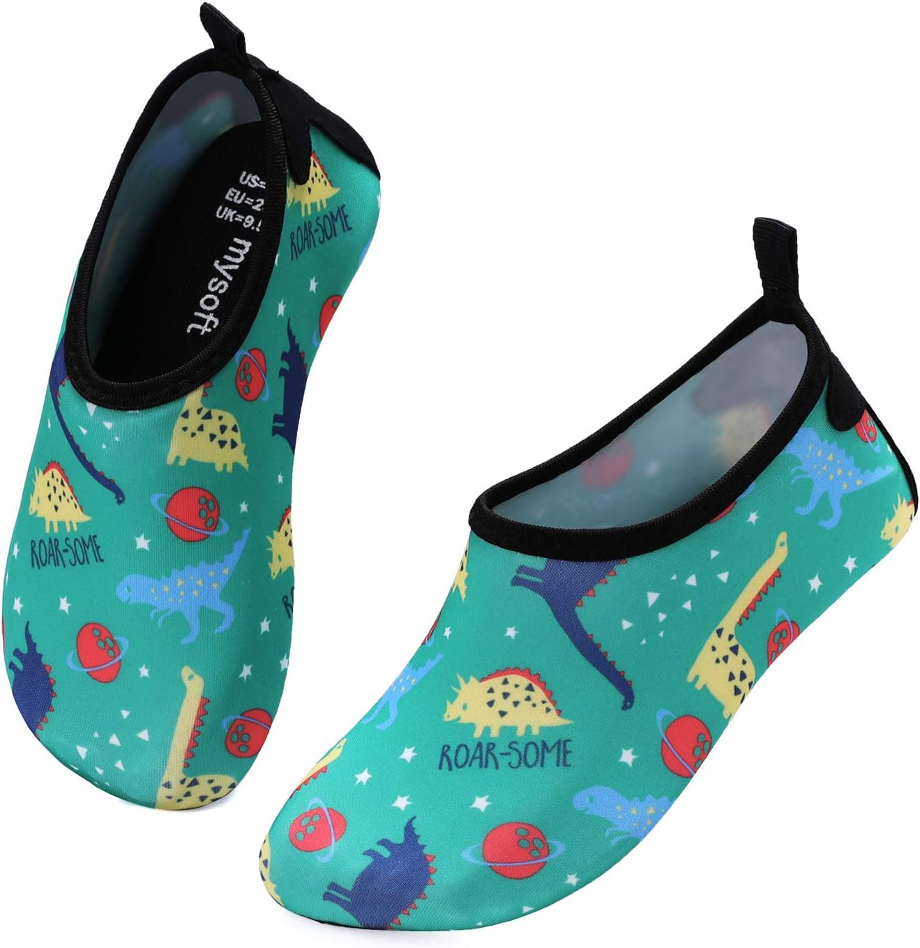 Kids Water Shoes Quick Dry Non-Slip Toddler Water Skin Barefoot Sports Swimming Beach Pool Shoes for Boys & Girls