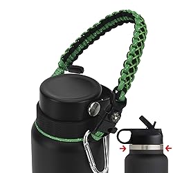 QeeCord Paracord Handle Compatible with Hydro Flask