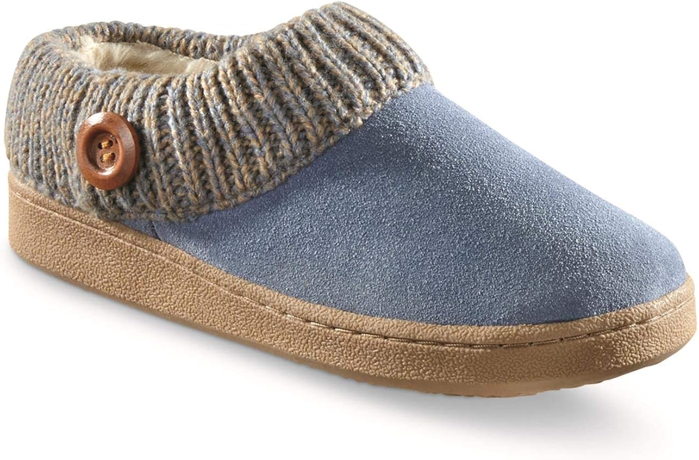 clarks sweater button clog slippers