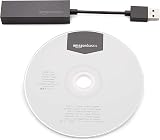 Amazon Basics USB to Ethernet Adapter 10/100 Mbps LAN Network Card RJ45 Black view 5