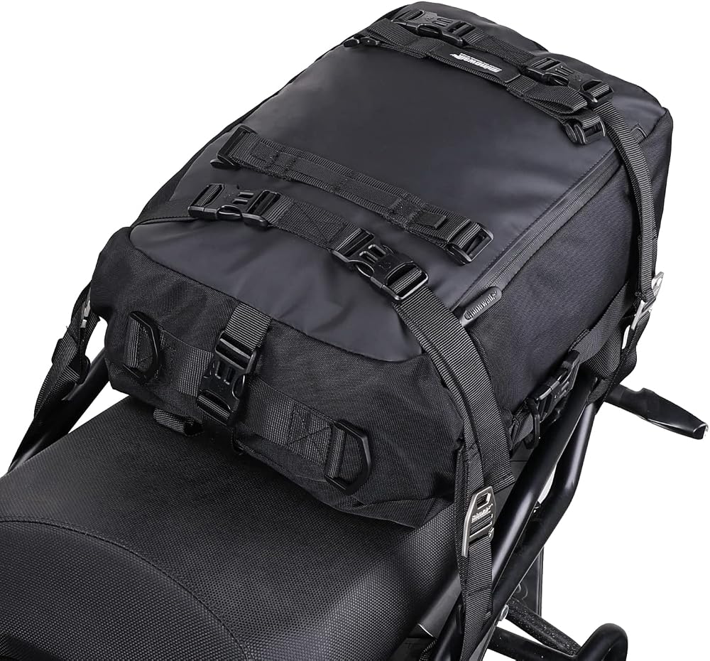 Rhinowalk 10/20/30L Motorcycle Pannier Bag Rear Rack Trunk Waterproof