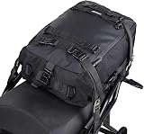 Rhinowalk Motorcycle Pannier Bag 10L 20L 30L Waterproof Rear Rack Bag Black