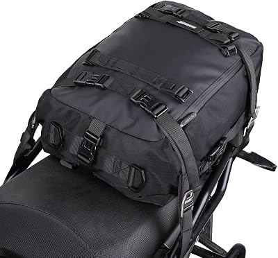 Rhinowalk 10/20/30L Motorcycle Pannier Bag Rear Rack Trunk Waterproof
