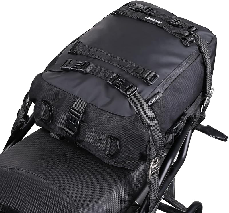 Rhinowalk 10/20/30L Motorcycle Pannier Bag Rear Rack Trunk Waterproof