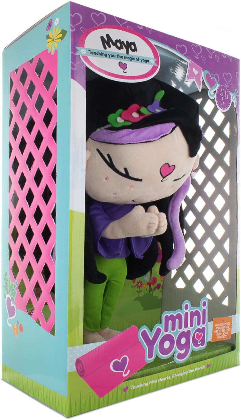 Mini Yoga Plush Flexible Doll - Maya