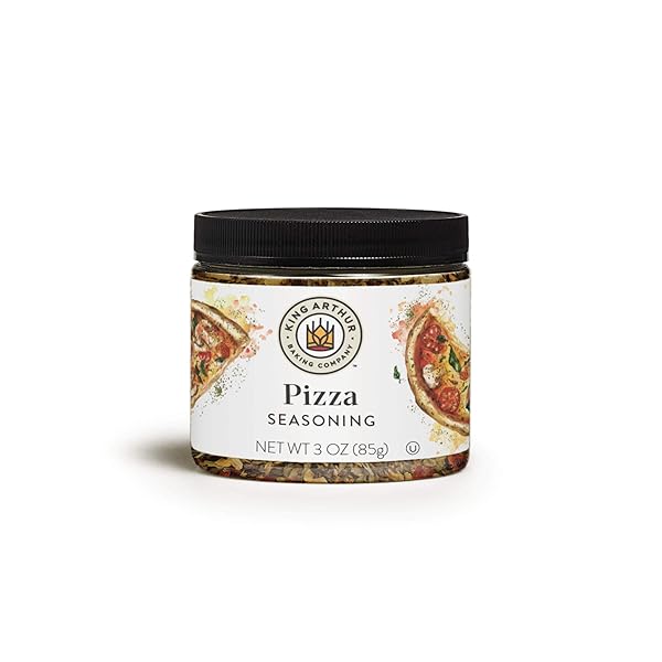KING ARTHUR, PIZZA SEASONING, MADE IN USA, CERTIFIED KOSHER, 3 OUNCES