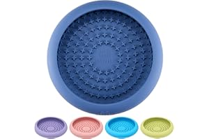 Dog Lick Bowl, Bestalk Anxiety Relief Slow Feeder Dog Lick Mat Treat Dispenser, Non-Slip Licking Bowl Enrichment Toys, BPA Free Silicone, Dishwasher Safe