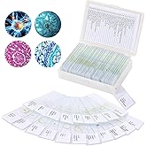OOZSTAR 30 Microscope Slides with specimens, Plants, Insects, Animal Cell Samples for use in Biological Science Labs for Children, Students and homeschools