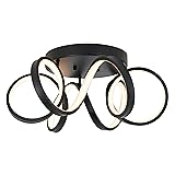 artika Swirl Ribbon 28W LED Modern Flush Mount