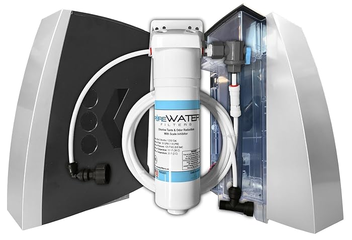 Keurig B150, K150, B155, K155 All-in-one Direct Water Line Plumb and Filter Kit for Keurig Brewers by PureWater Filters