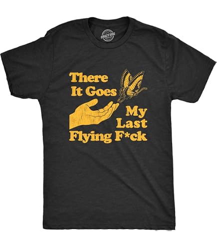 Amazon.com: Guacamole Zero Fucks Given Graphic T-Shirt, Black, S