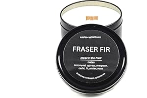 Anchored Northwest - Fraser Fir Travel Tin Candle, 6oz, 35+ Hour Burn
