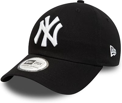 New York Yankees MLB League Essential Black 9Twenty Casual Classics Cap - One-Size