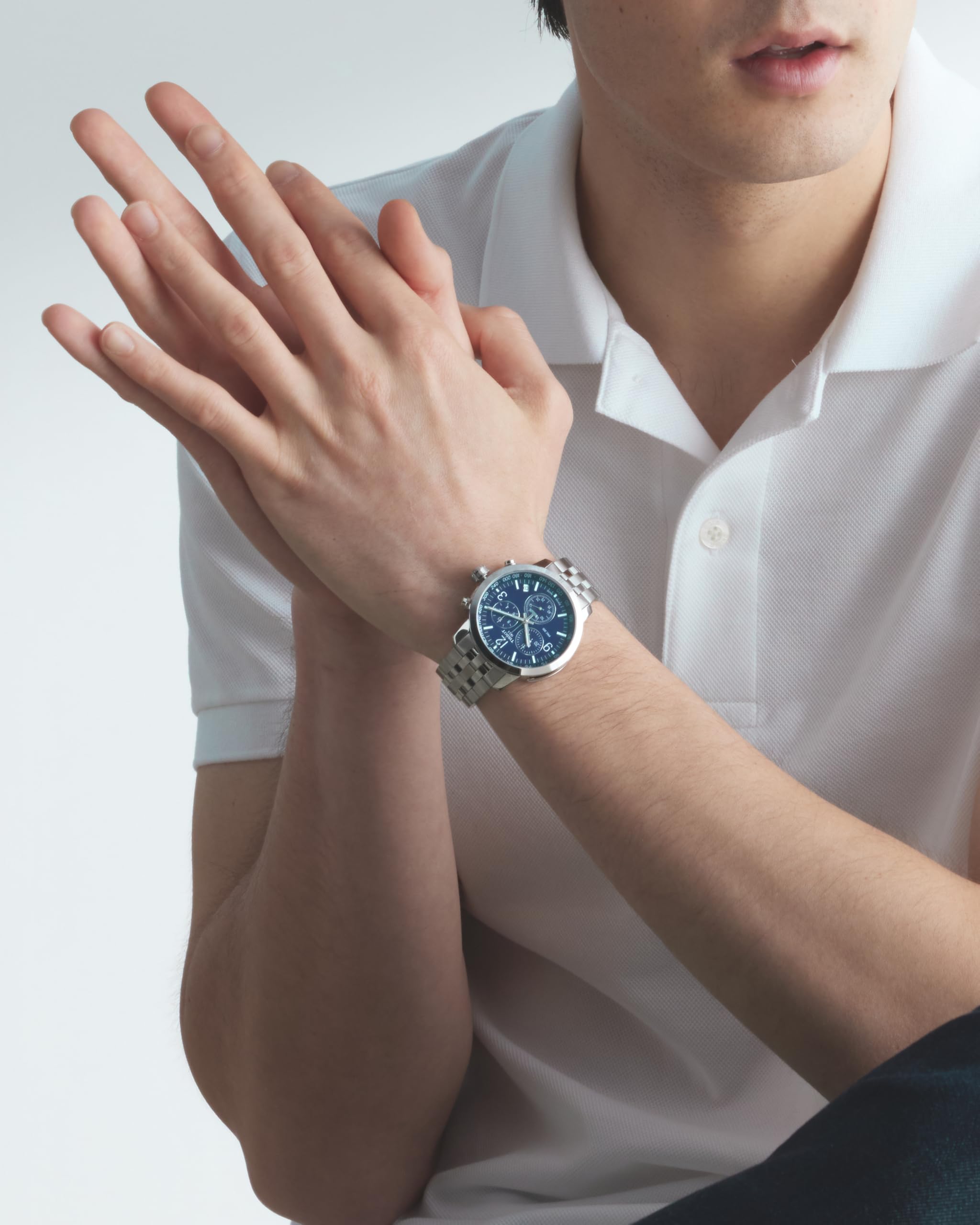 Tissot Men's PRC 200 Gent Chr Qua 316L Stainless Steel case Swiss Quartz