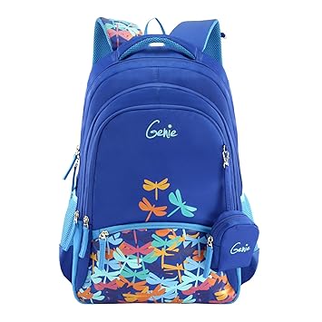 Genie 28 Ltrs Blue Casual Backpack (Buzz)