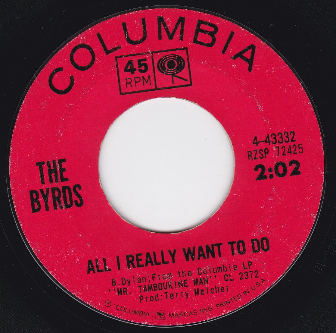 All I Really Want To Do Byrds