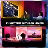 phopollo 24v LED Strip Lights 7.5m RGB with 44 Keys Remote view 7
