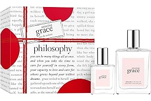 philosophy amazing grace eau de toilette - clean & floral women's perfume - with notes of bergamot, muguet & musk - luxury perfume for women - long lasting fragrance