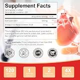 Aoruilia Ubiquinol CoQ10 200mg Softgels with Omega 3 120 Count 4 Months view 7