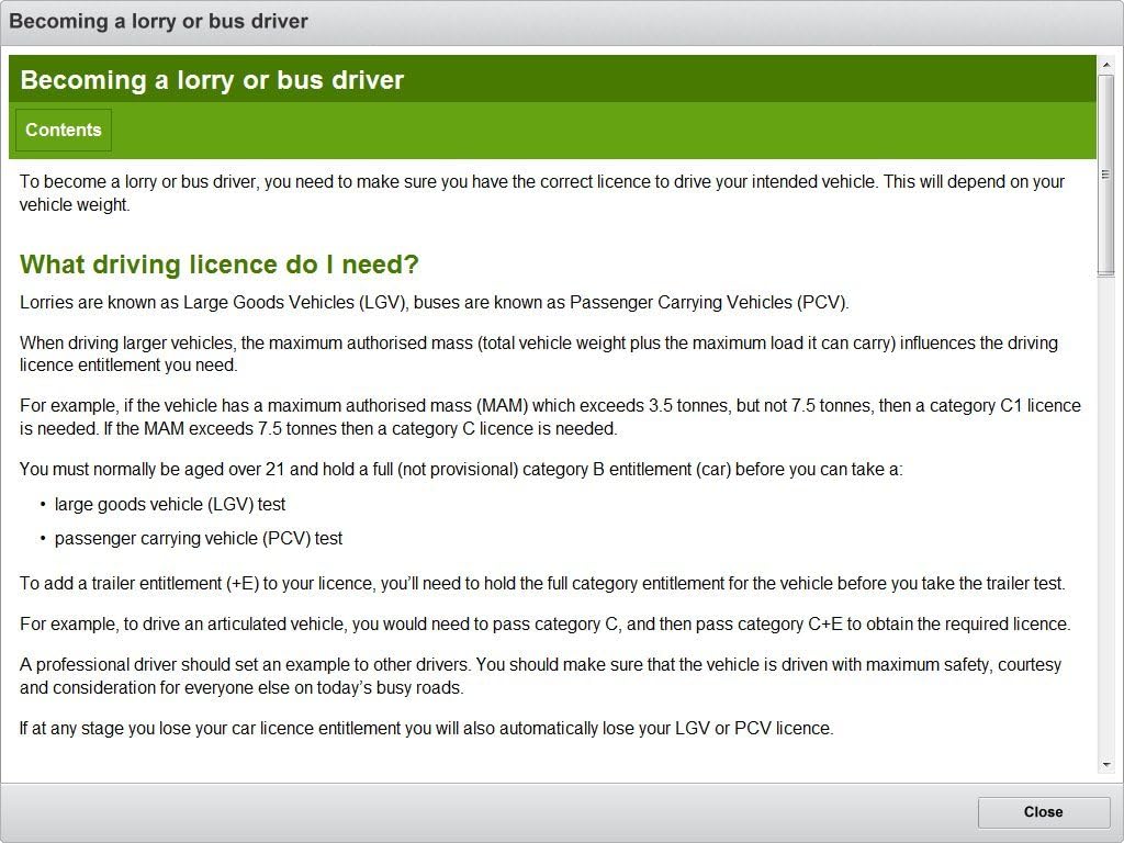 The 2025 Complete LGV and PCV Driver CPC Case Study Test - Image 4