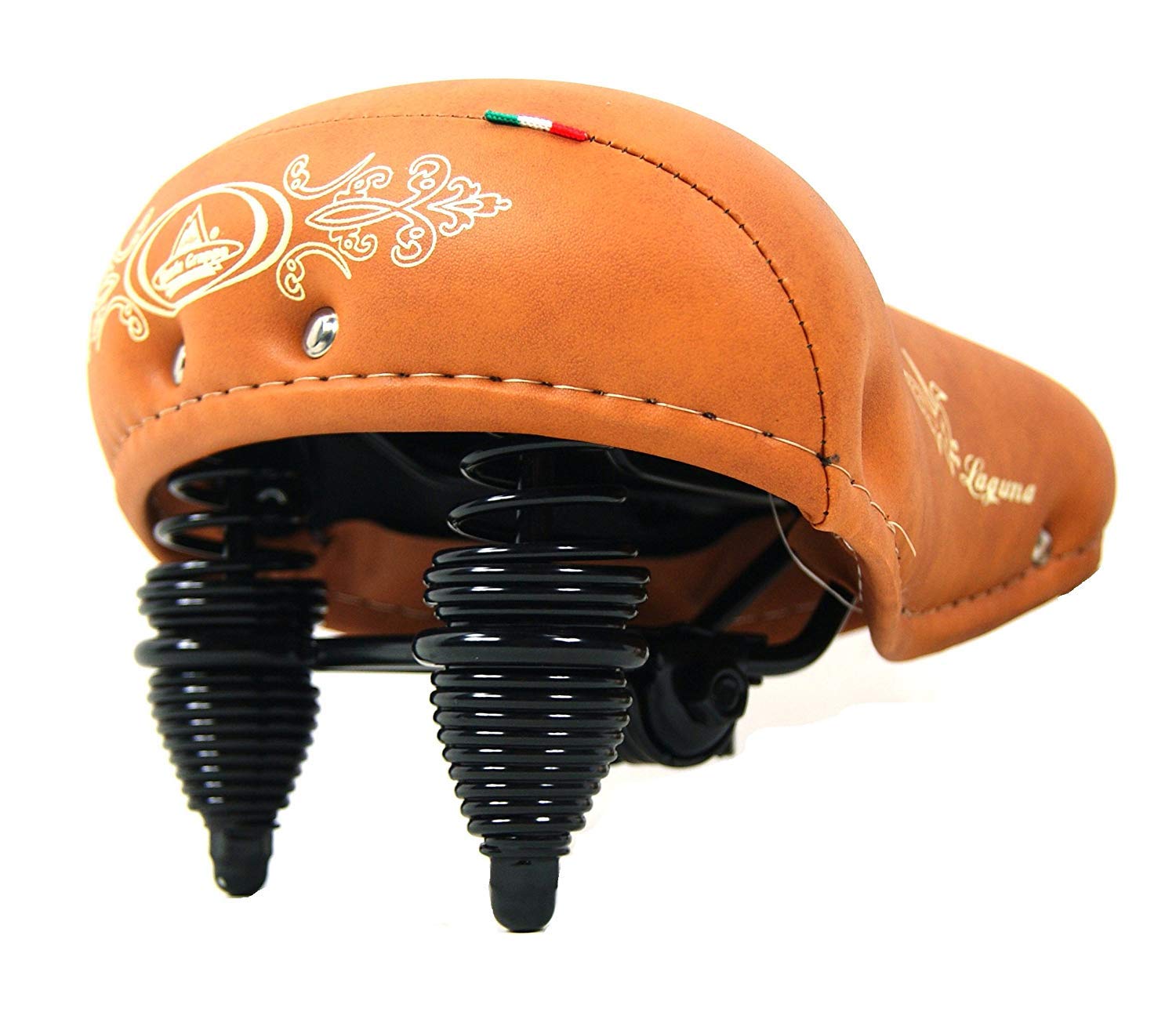 Montegrappa Saddle Laguna' with Springs Ideal Bike Graziella - Holland - City Bike - Color Honey