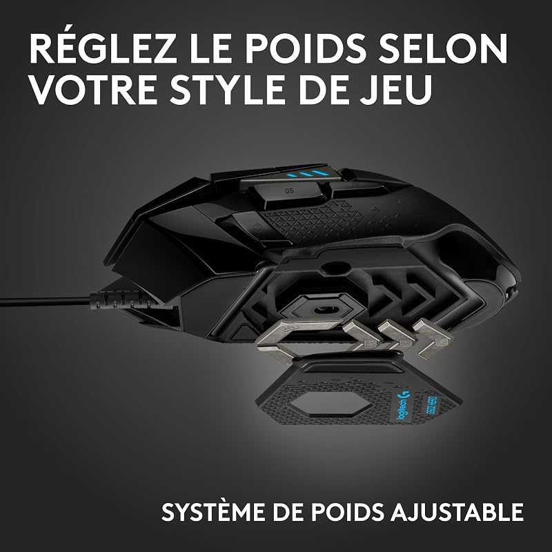 G502 HERO Souris Gamer Filaire Haute Performance