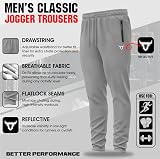 TORO ACTIVA Pack of 2 Mens Tracksuit Bottoms Lightweight Joggers with Pockets view 6