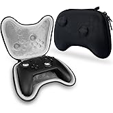 Tiswell Hard Travel Case for Nintendo Switch 2 Pro Controller, Switch 2/1 Pro Gaming Carrying Case, Wireless Switch Controller Hard Shell Home Travel Protective Cover Storage Carry Bag,Black