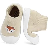 STQ Baby Socks Shoes Toddler Wide Toe Box Non-Slip Slippers Infant Walking Shoe Soft Baby Boys Girls Lightweight Sneakers