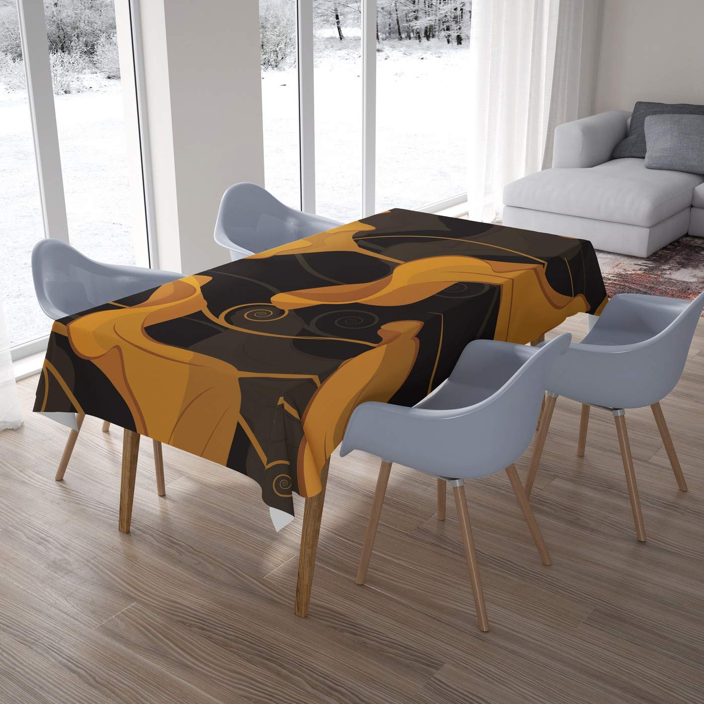 Bonamaison Kitchen Decoration, Tablecloth, 140cm x 200cm - Designed and Manufactured in Turkey