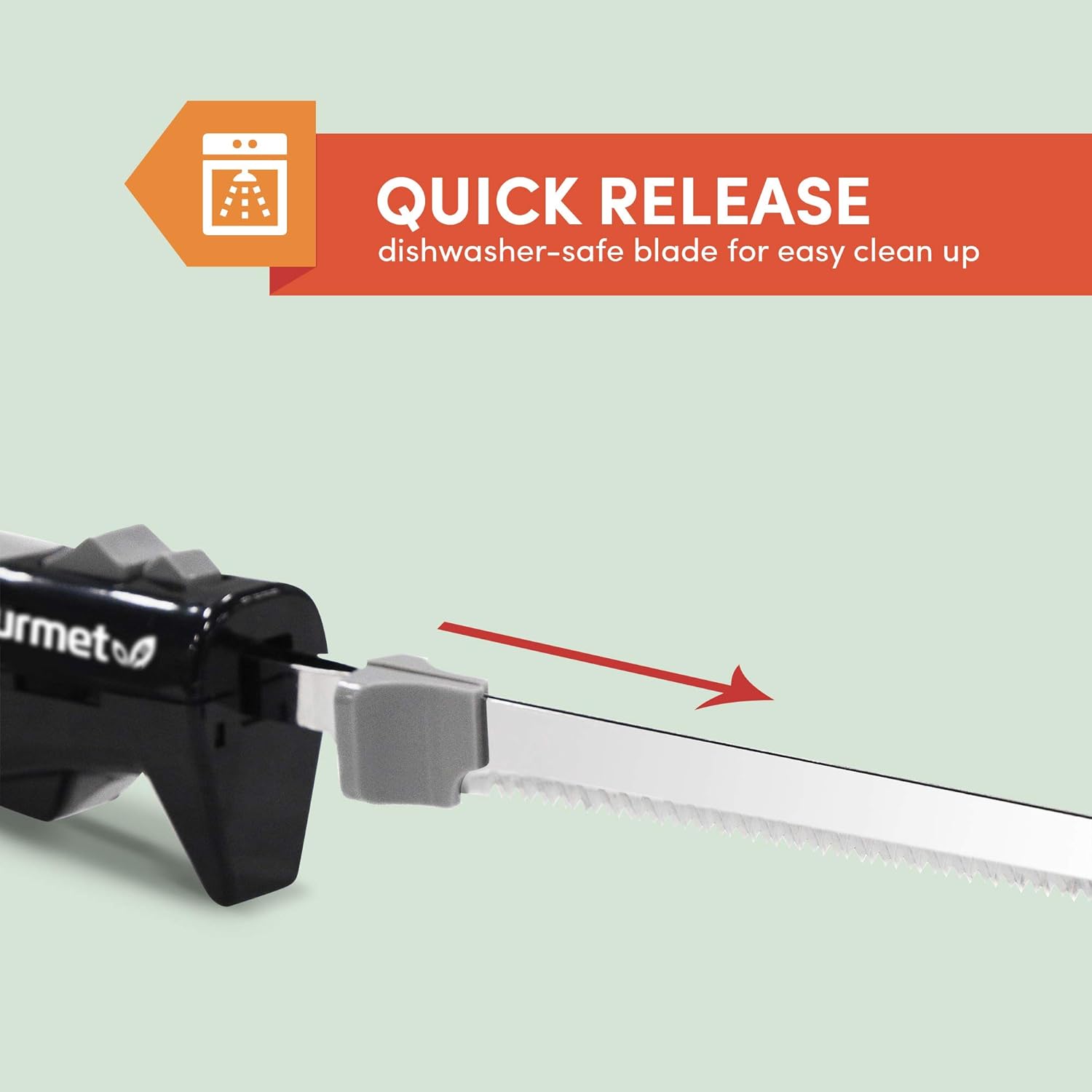 Elite Cuisine EK-570B Electric Knife, Black: Kitchen & Dining