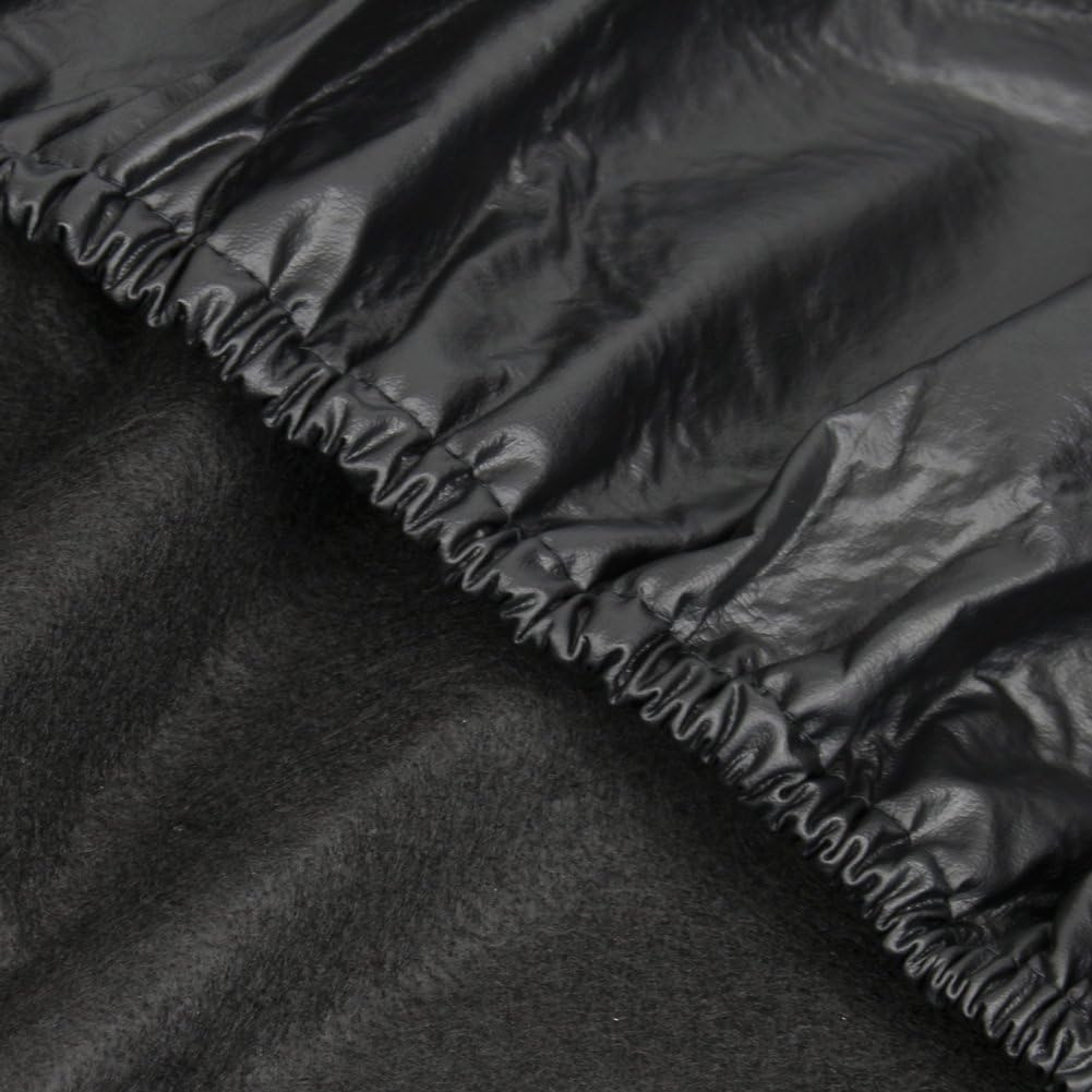 Explore Land Tire Covers 4 Pack - Tough Tire Wheel Protector For Truck, SUV, Trailer, Camper, RV - Universal Fits Tire Diameters 23-25.75 inches, Black: Automotive