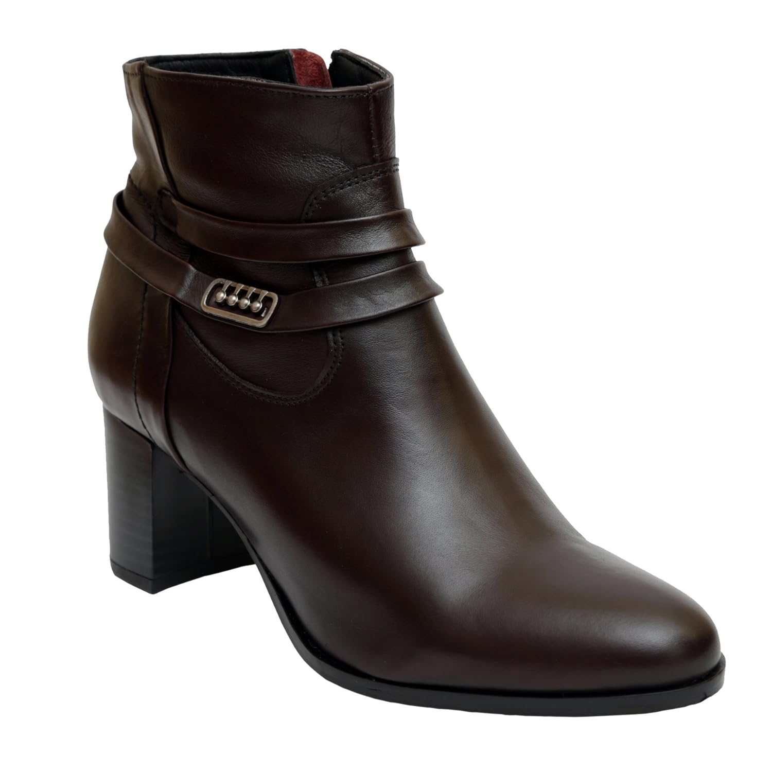 salt n pepper rosyman real leather zipper womens boots