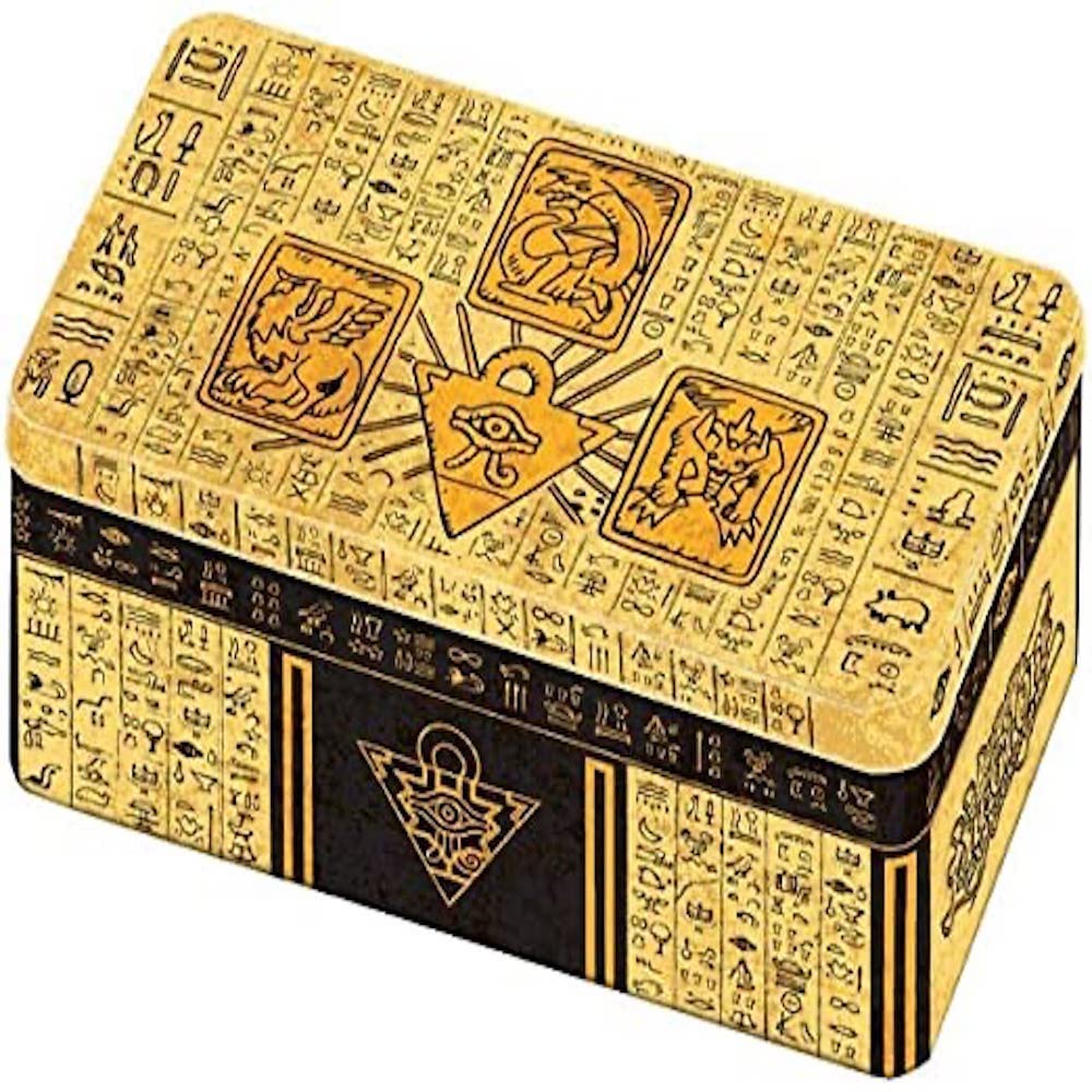 遊戯王 Tin of the Pharaoh’s Gods BOX EU版 4箱 Yu-Gi-Oh! Trading Cards: 2022 Tin of The Pharaoh's Gods, Small