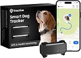Tractive Smart Dog Tracker 2025 Edition Real-time GPS Vitals Black