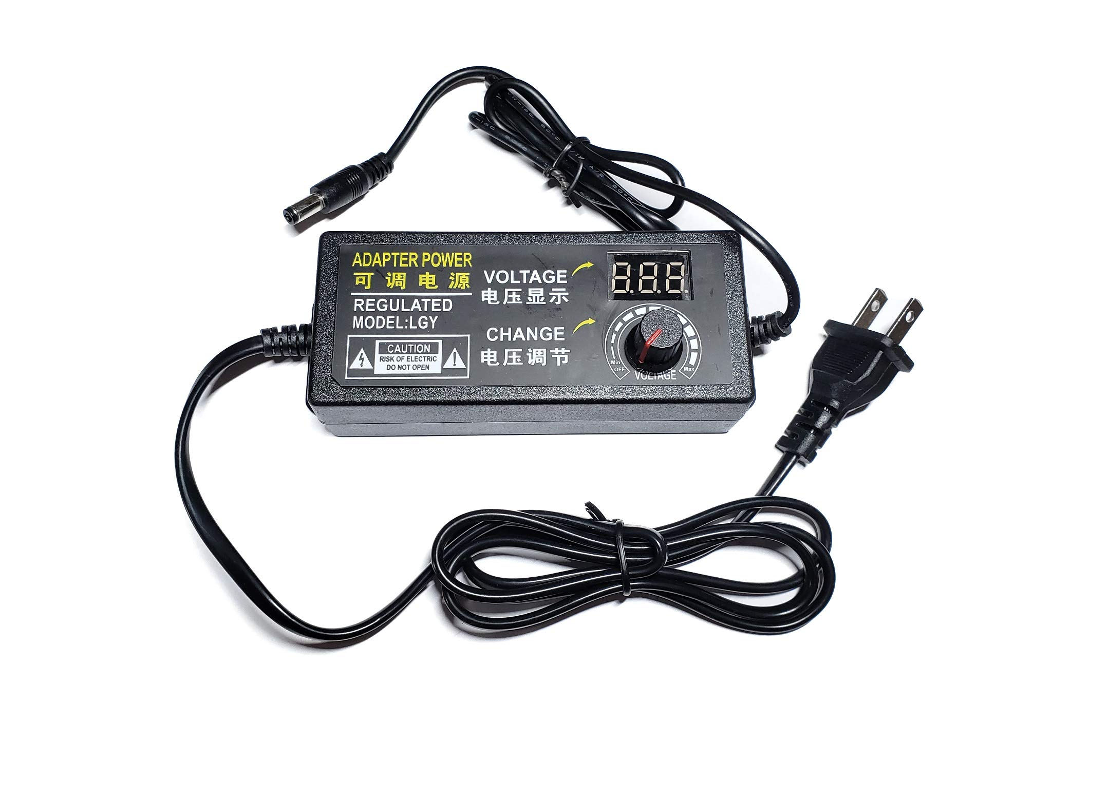 Adjustable AC/DC Switching Power adapter Variable Voltage DC5525